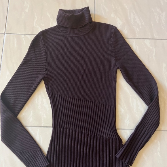 ALC Women's Emmy Dress Chocolate size M - Picture 4 of 10